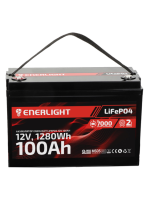 Аккумулятор ENERLIGHT LiFePO4 12V 104Ah 1.2 KW
