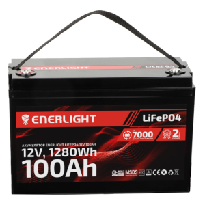 Аккумулятор ENERLIGHT LiFePO4 12V 104Ah 1.2 KW