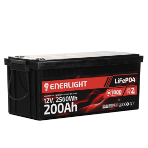 Аккумулятор ENERLIGHT LiFePO4 12V 200Ah 2,4 KW