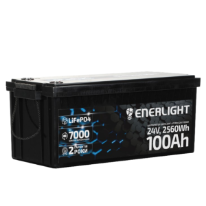 Аккумулятор ENERLIGHT LiFePO4 24V 100Ah 2,4 KW