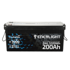Аккумулятор ENERLIGHT LiFePO4 25,6V 104Ah 4,8 KW