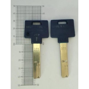 Оригинал Mul-T-Lock 223s Plus (ЗАГОТОВКА КЛЮЧА ТОЛЬКО ДЛЯ ИЗГОТОВЛЕНИЯ,КЛЮЧ+КАРТА ОБЯЗАТЕЛЬНО!!!)
