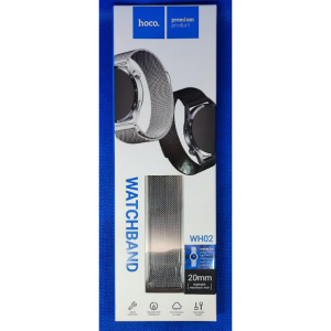 Ремешок для часов универсальный HOCO WH02  20 mm белый для Samsung/Amazfit/Huawei