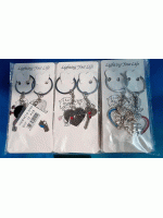 Брелок 2-ка mix.металичесая(3703)