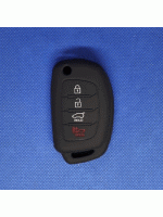Силиконовый чехол для Hyundai Flip Remote Key 4 кнопки