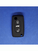 Силиконовый чехол для Peugeot Citroen 2006-2014 Flip Remote Key 3 кнопки