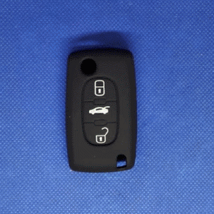 Силиконовый чехол для Peugeot Citroen 2006-2014 Flip Remote Key 3 кнопки