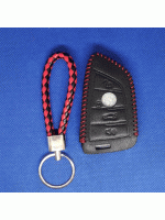 Кожаный чехол для BMW CAS4 F Series Blade Remote Key 4 кнопки