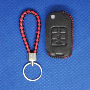 Кожаный чехол для дистанционного ключа Honda Flip с 3 кнопками