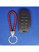 Кожаный чехол для Hyundai Tucson Elantra Sonata Ioniq Remote Key 4 кнопки