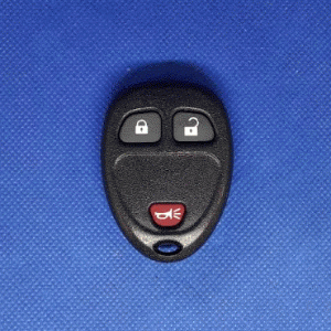 Корпус дистанционного ключа Chevrolet GMC 2008-2012, кнопка 3+1 с держателем батареи