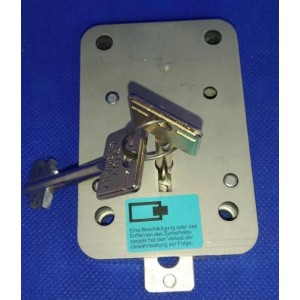 Замок врізний сейфовий STUV 60 mm ключ 4,19,92 /Німеччина/