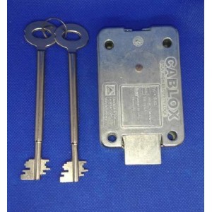 Замок врізний сейфовий STUV 120 mm ключ 4,19,92 /Німеччина/