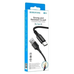 Кабель USB Borofone BX54 1м (2,4А) USB для Type-C .BLACK