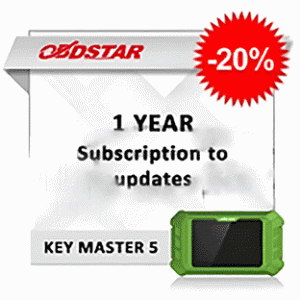Річна підписка оновлень KeyMaster5 із знижкою 20%