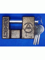 Замок навесной ASPECT ЗН-А-П-80-пешка большой - бронза