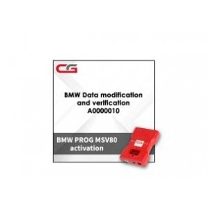 Активація BMW Data modification and verification A0000010 для програматора CGDI Prog BMW MSV80 Key Programmer