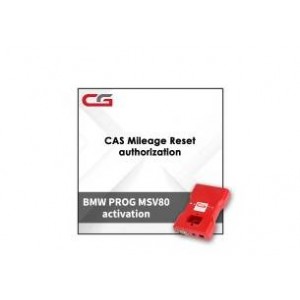 Активація CAS Mileage Reset для програматора CGDI Prog BMW MSV80 Key Programmer