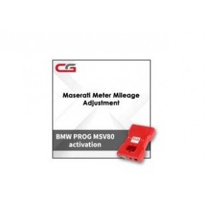 Активація Maserati Meter Mileage Adjustment для програматора CGDI Prog BMW MSV80 Key Programmer