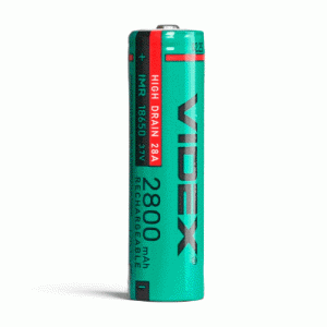 Аккумулятор Videx 18650 (высокого тока) 20A 2800mAh bulk/1шт