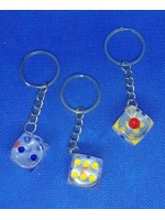 Брелок кості прозорі(2566)