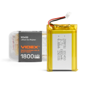 Аккумулятор VIDEX Li-pol VLF-B103450-18 1800mAh 1шт