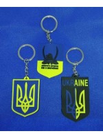 Брелок резиновий Україна *100*24(UK33)