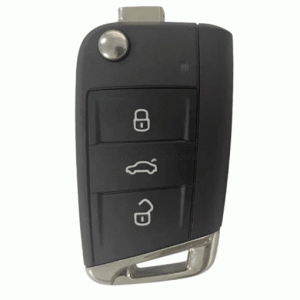Смарт ключ Volkswagen MQB48 434MHZ 3 but викидний KYDZ з лезом HU162