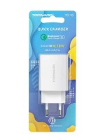 Мережевий зарядний пристрій Borofone BA72A Spring QC3.0