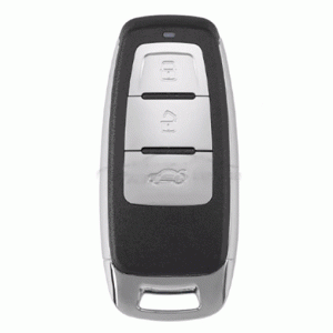 Смарт ключ KEYDIY MLB08 AUDI 3 кнопки HU-6/HU162T (metal)