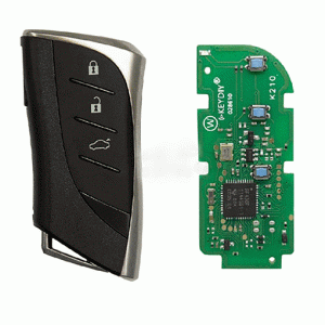 Ключ універсальний Smart KD TIB02-3 Toyota Lexus 8A 3-but Keydiy SUV