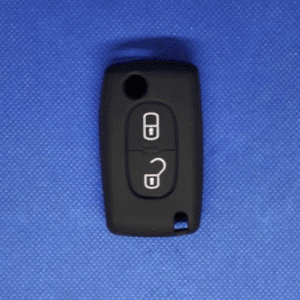 Силиконовый чехол для Peugeot Citroen 2006-2014 Flip Remote Key 3 кнопки тип2