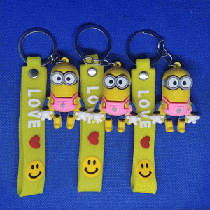 Брелок Миньон и пони с ремешком