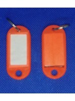 Номерки ОДНОКОЛІРНИЙ - помаранчевий(упаковка 100 шт)  УКРАЇНА