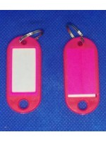 Номерки ОДНОКОЛІРНИЙ - рожевий(упаковка 100 шт)  УКРАЇНА