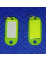 Номерки ОДНОКОЛІРНИЙ - салатовий (упаковка 100 шт)  УКРАЇНА