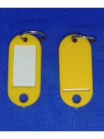 Номерки ОДНОКОЛІРНИЙ - жовтий(упаковка 100 шт)  УКРАЇНА