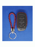 Кожаный чехол для Hyundai Tucson I10 I20 I40 IONIQ Remote Key 3 кнопки