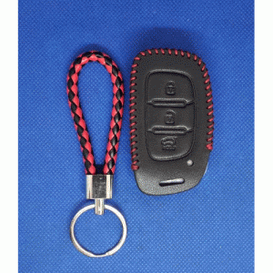 Шкіряний чохол для Hyundai Tucson I10 I20 I40 IONIQ Remote Key 3 кнопки