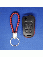 Кожаный чехол для Kia Optima Rio Soul Sportage 2010-2011 флип-пульт дистанционного ключа 3 кнопки