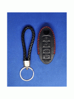 Кожаный чехол для Nissan Smart Remote Key 3 + 1 кнопки тип2