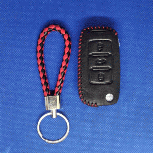 Шкіряний чохол для Volkswagen Flip Remote Key 3 кнопки