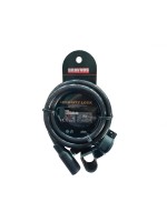 Замок велосипедний BRAVVOS LOS-045-055 10mm*1500mm
