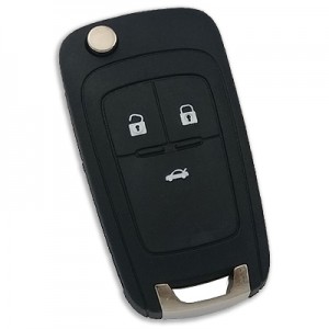 Opel Astra J - Chevrolet Cruze Flip Remote Key 3 Buttons 433MHz (T)