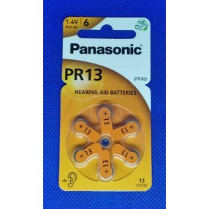 PR-13 PANASONIC/6шт, уп для слухових апаратів