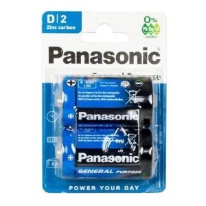 R20 PANASONIC-General Purpose (сольові батарейки)