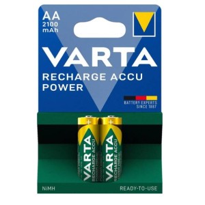 Акумулятор R6 VARTA RECHARGEABLE ACCU AA 2100mAh BLI 2 NI-MH (READY 2 USE)