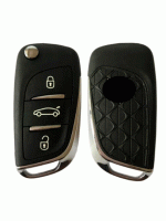 Citroen DS Original Flip Remote Key 3 Button 433MHz PCF7936 Transponder (T)
