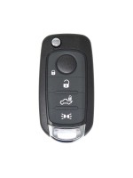 Fiat EGEA Flip Remote Key 4 Buttons 433MHz AES Transponder (T)