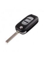 REN Fluence Megane 3 Flip Remote Key 3 Buttons 433MHz PCF7961A Transponder (T)